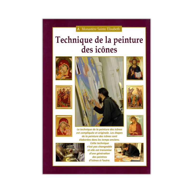 Couverture Livret + DVD Technique de la peinture des icônes