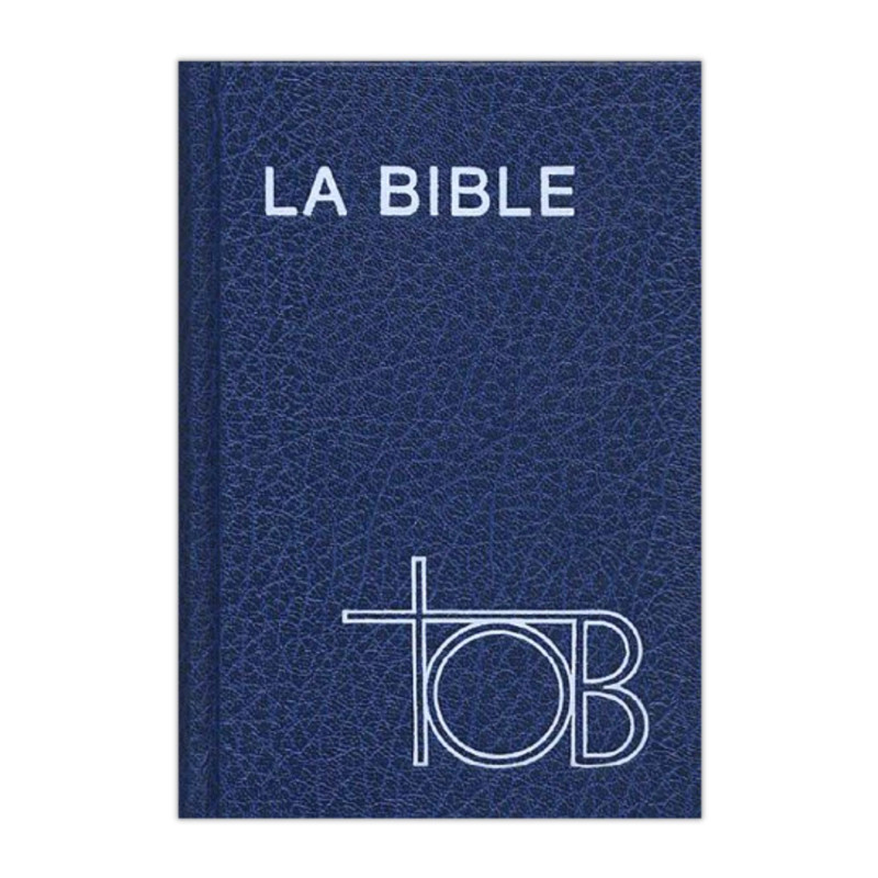 Couverture Bible en français - TOB Traduction œcuménique de la Bible Couverture Bible en français - TOB Traduction œcuménique de la Bible