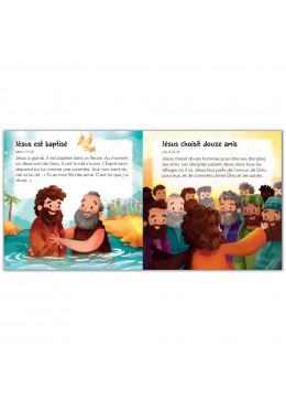 Baptême de Jésus et les Apôtres En avant Bible ! Histoires intemporelles pour les enfants
