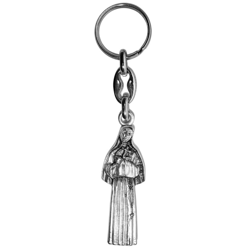 Face avant porte-clés statuette Sainte Rita Face avant porte-clés statuette Sainte Rita