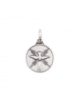 Pendentif Médaille Saint Esprit en argent 925°/°°