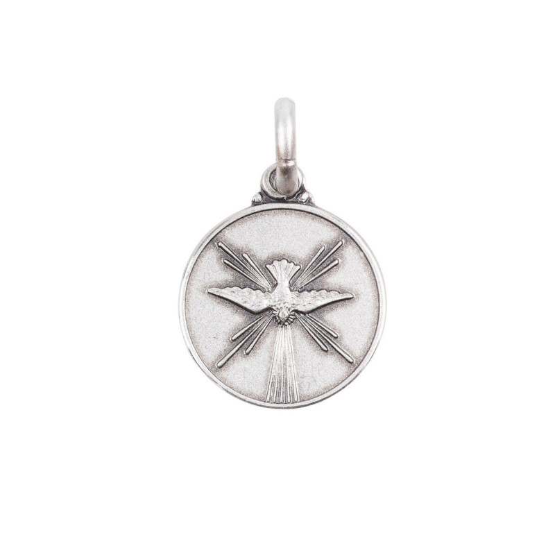 Pendentif Médaille Saint Esprit en argent 925°/°°