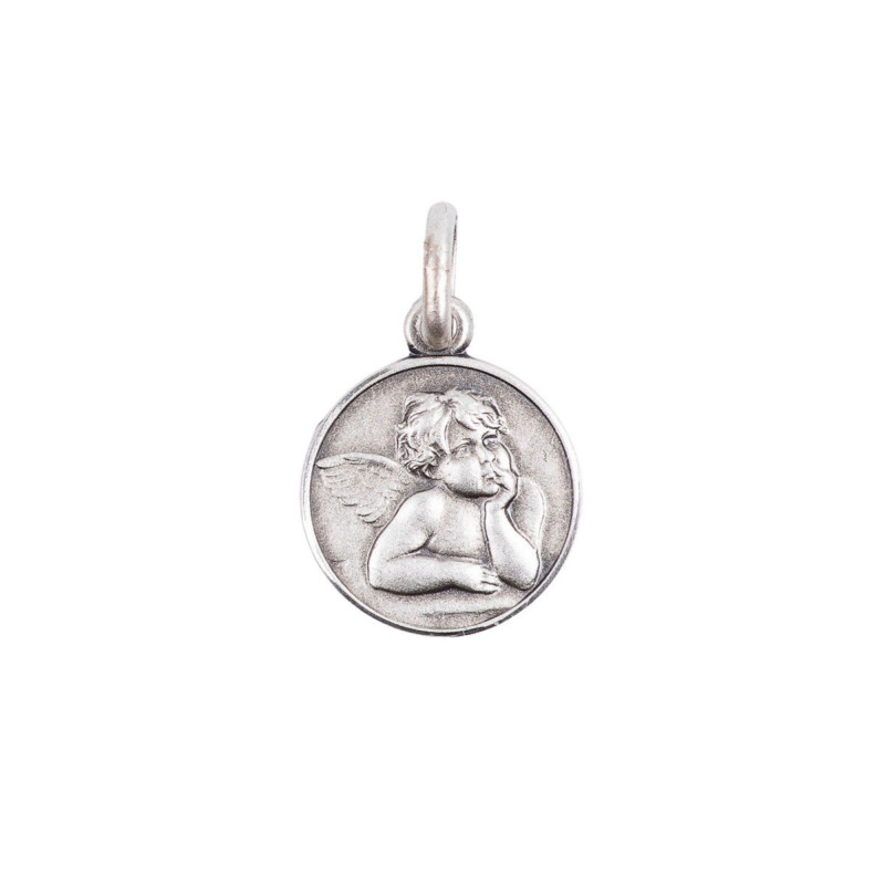 Médaille Ange Gardien D.1,2cm Argent 925°/°°