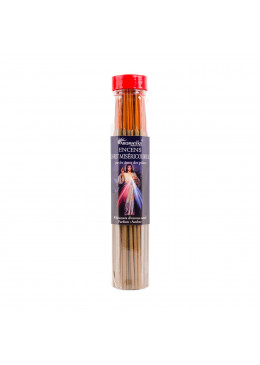 Tube encens Christ Miséricordieux 100gr 80 bâtonnets