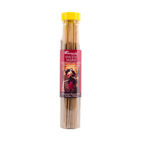 Tube encens Marie qui défait les nœuds 100gr 80 bâtonnets