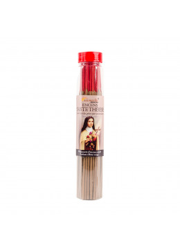 Tube encens Sainte Thérèse 100gr 80 bâtonnets