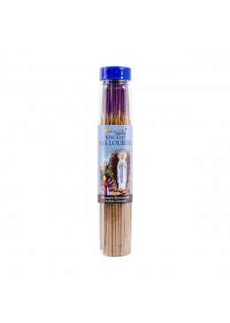 Tube encens Notre Dame de Lourdes 100gr 80 bâtonnets