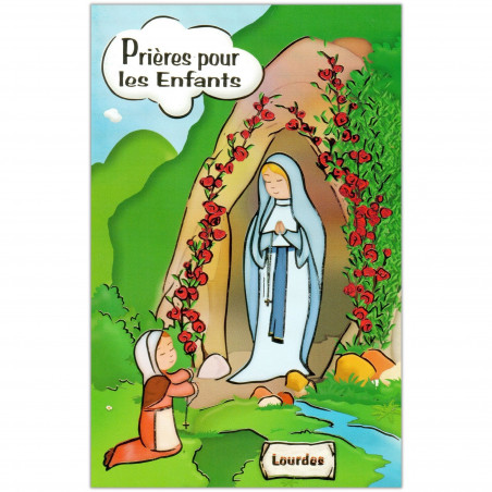 Couverture livre prières enfants