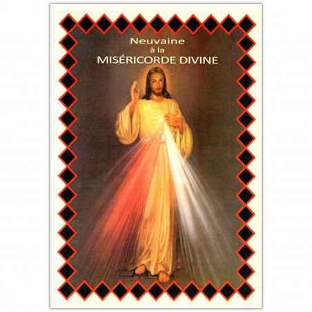 Couverture livret de neuvaine au Christ Miséricordieux