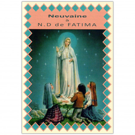 Couverture livret de neuvaine à Notre Dame de Fatima