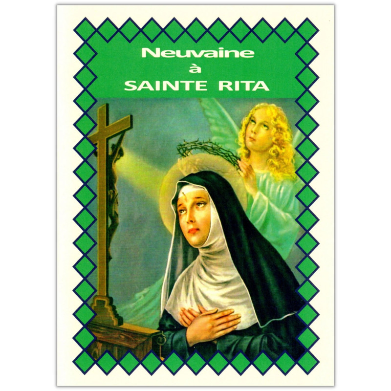 Couverture livret de neuvaine à Sainte Rita de Cascia