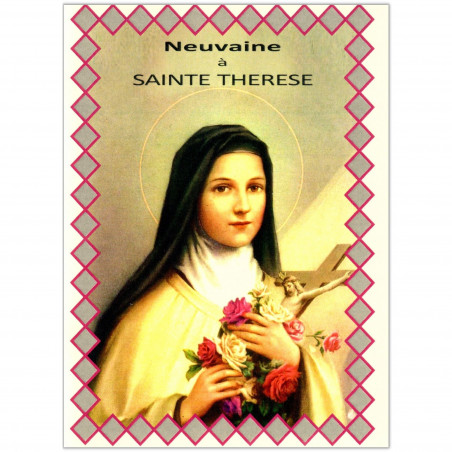 Couverture livret de neuvaine à Sainte Thérèse de Lisieux