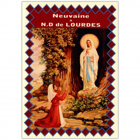 Couverture livret de neuvaine à Notre Dame de Lourdes