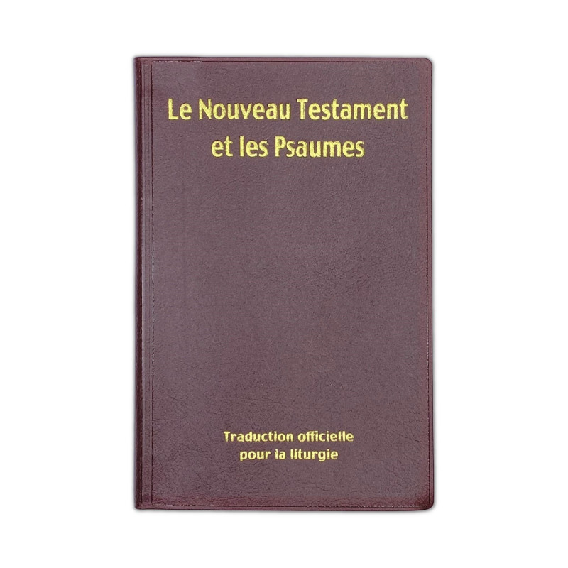 Couverture Nouveau Testament et Psaumes